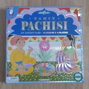 Pachisi Game Fancy Edition 2-4 Players Ages 6+ New Sealed